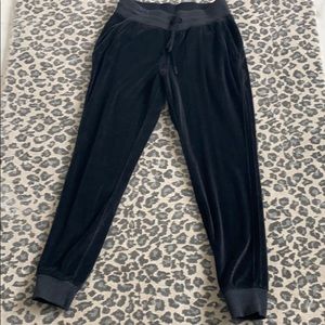 Velvet jogger
